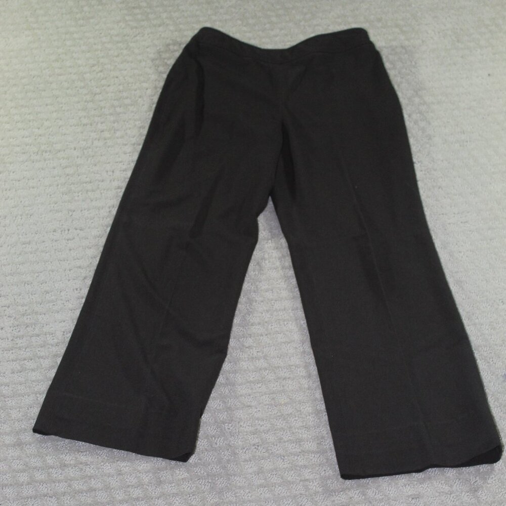 Talbots Stretch Brown High Rise Wide Leg Pants
